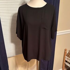 LOFT Elegant Black Blouse